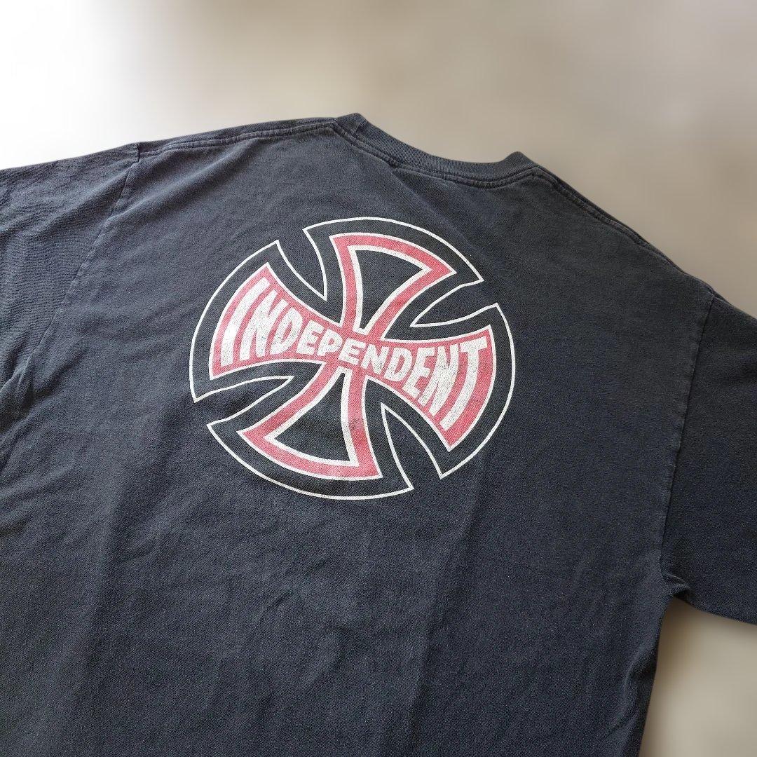 INDEPENDENT Iron cros Tee NHS Tag 90s