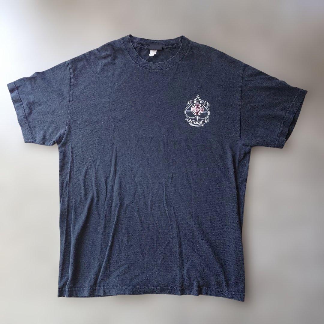 INDEPENDENT Iron cros Tee NHS Tag 90s