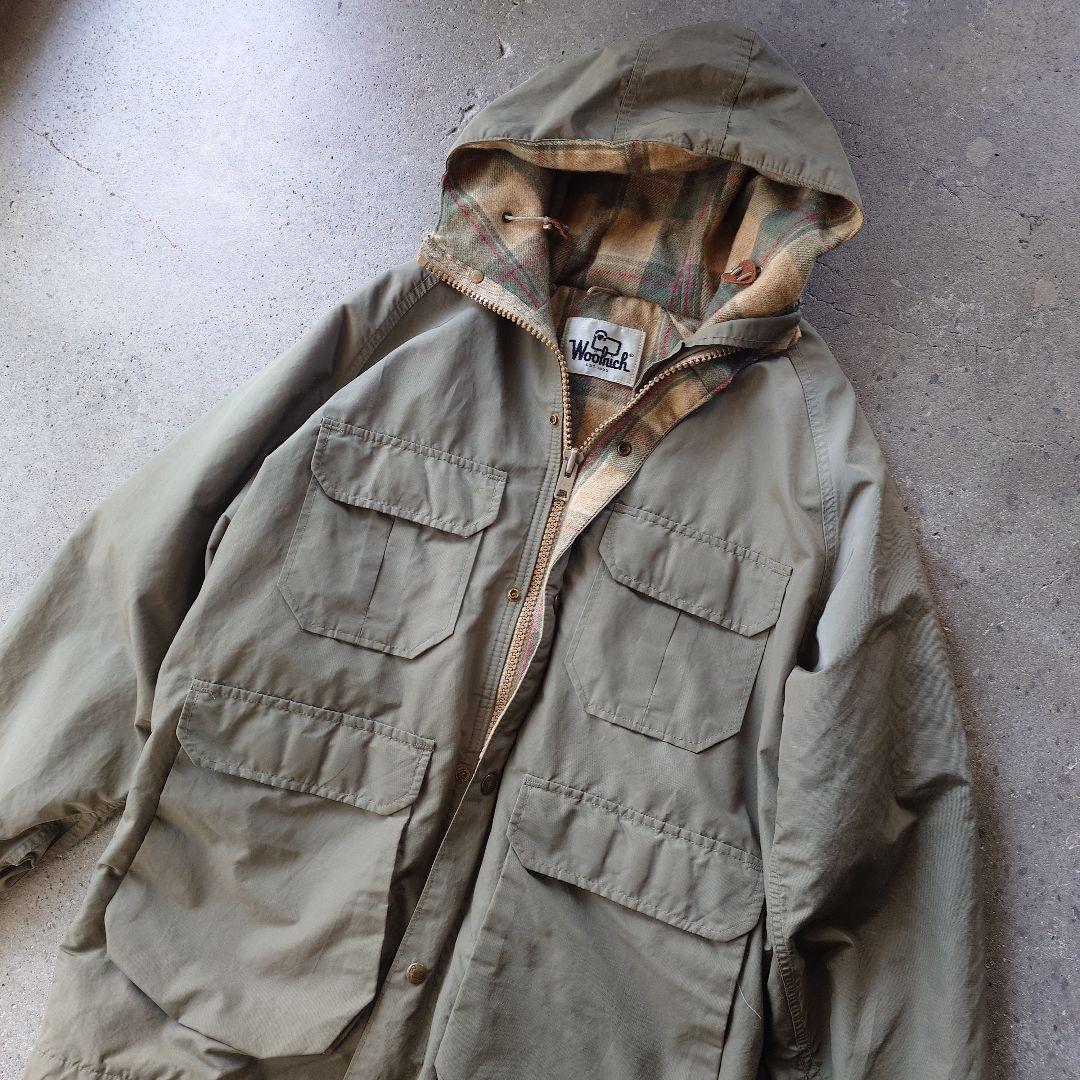 80s WOOLRICH moutain parka L