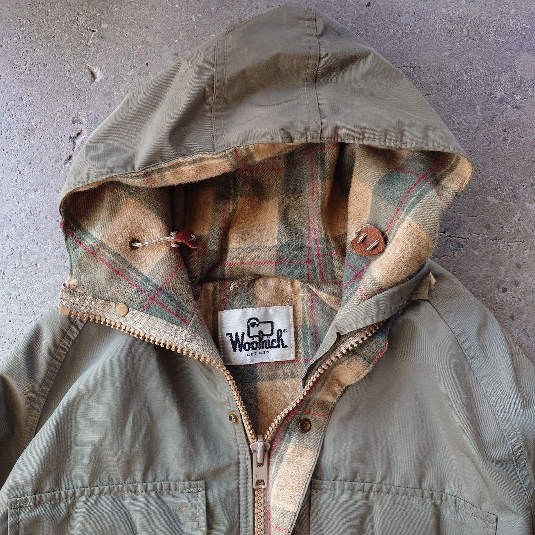 80s WOOLRICH moutain parka L