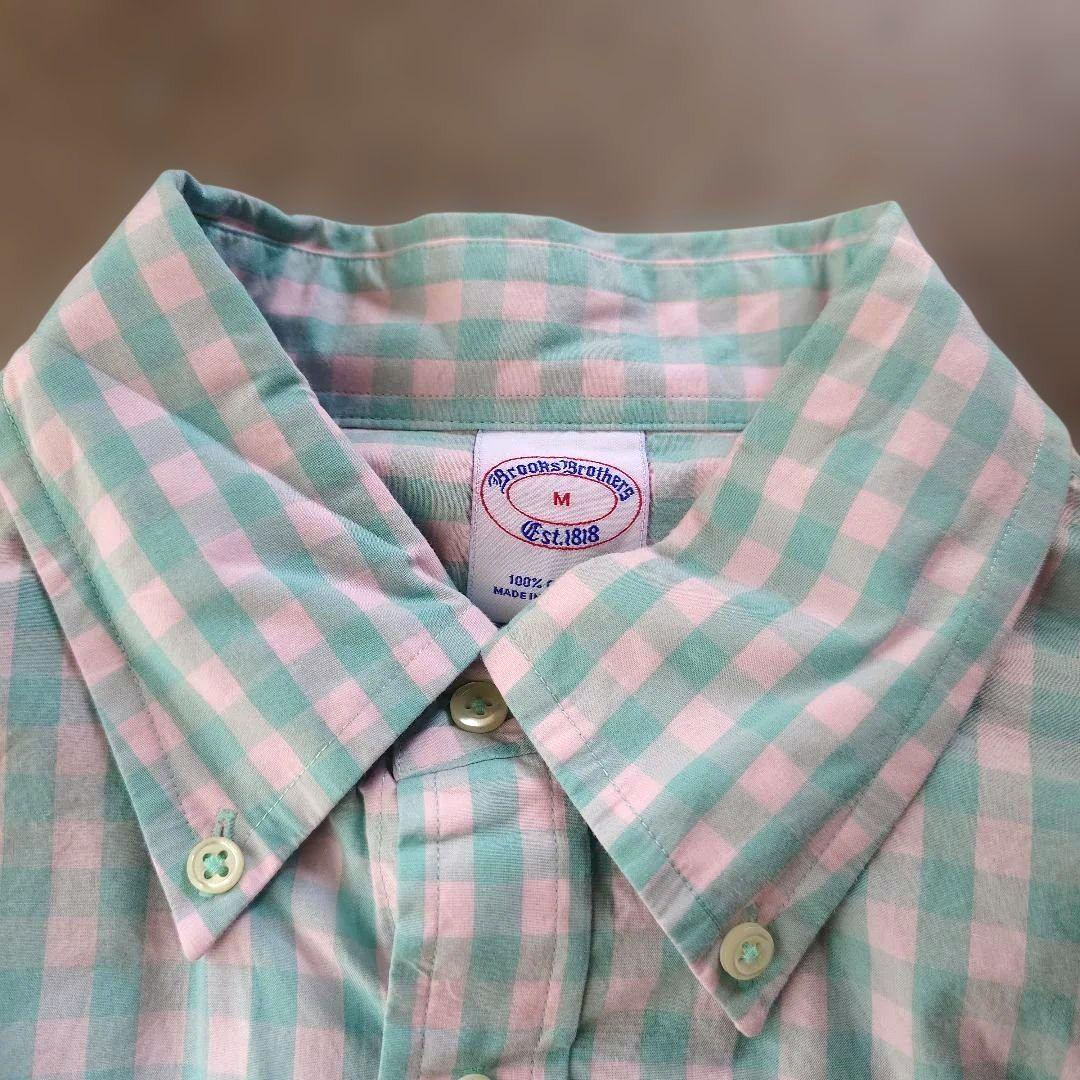 BROOKSBROTHERS BD check shirts M