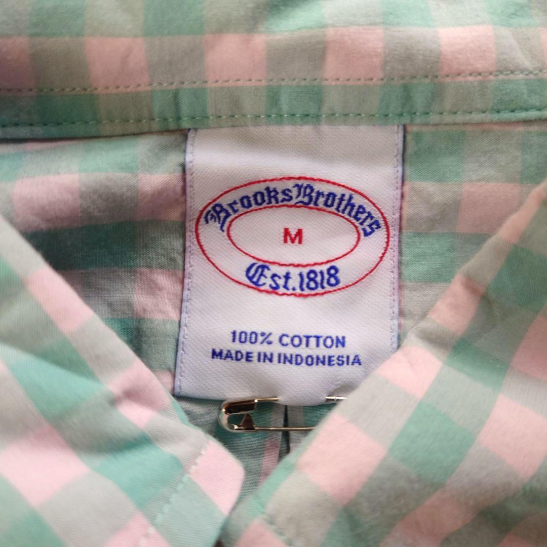 BROOKSBROTHERS BD check shirts M