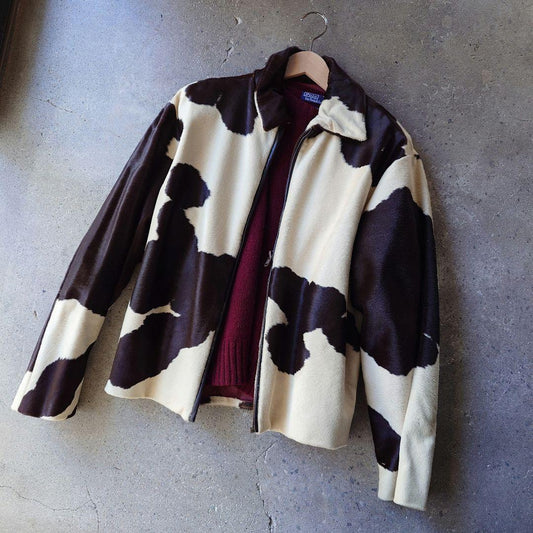 perry ellis ペリーエリス　90年代　ハラコ　レザージャケット　M