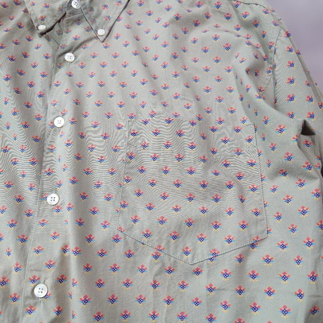90s OLD GAP pattern shirts L