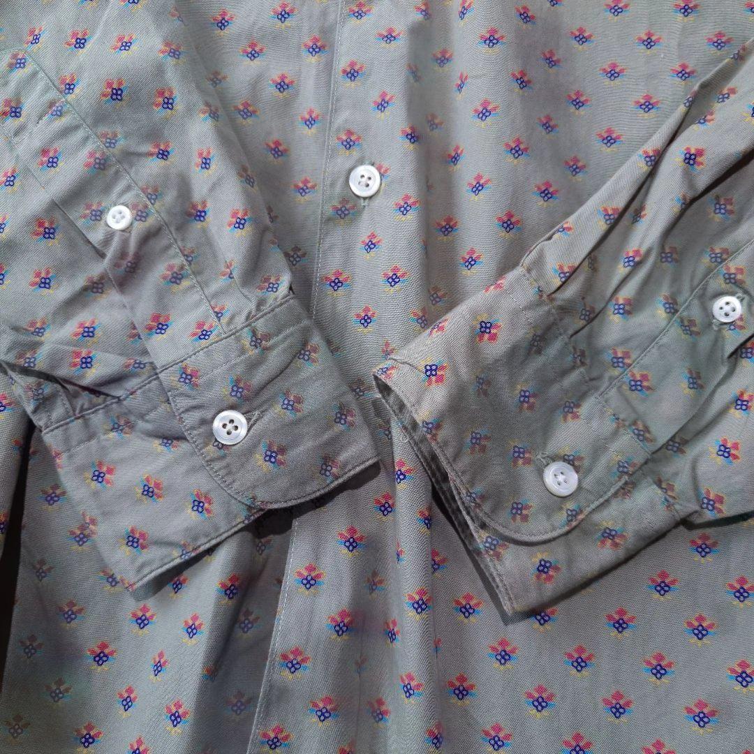 90s OLD GAP pattern shirts L