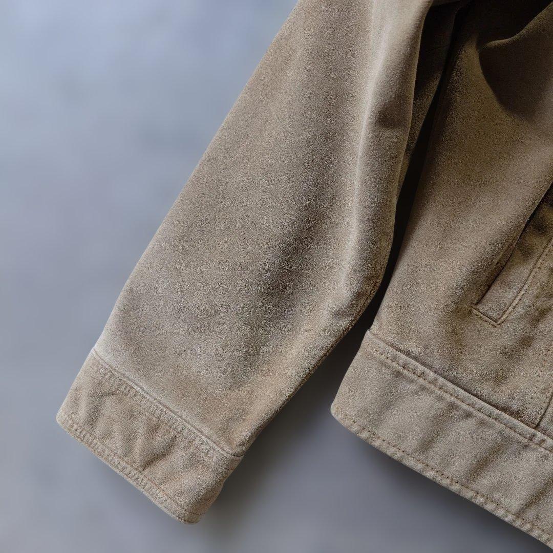 90s WINDARMOR suede traucker jacket L