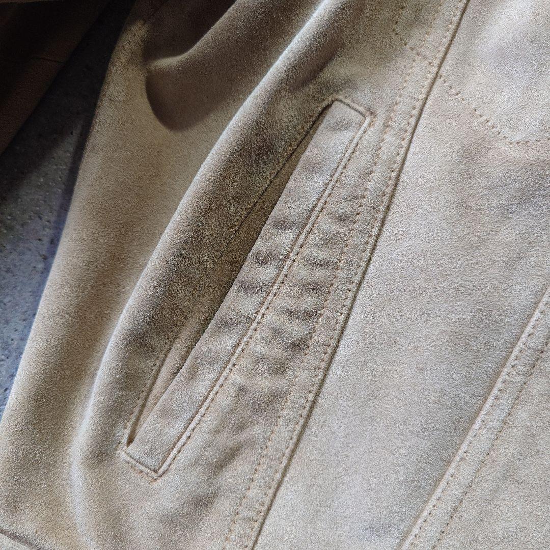 90s WINDARMOR suede traucker jacket L