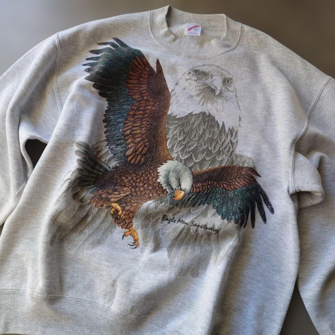 used sweat eagle USA jerzees L