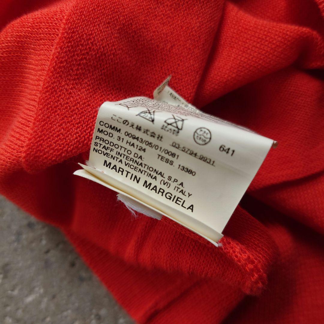 MARTIN MARGIELA women knit マルタン・マルジェラ　本人期　ノースリーブ　ニット　S ここのえ代理店　シルク混