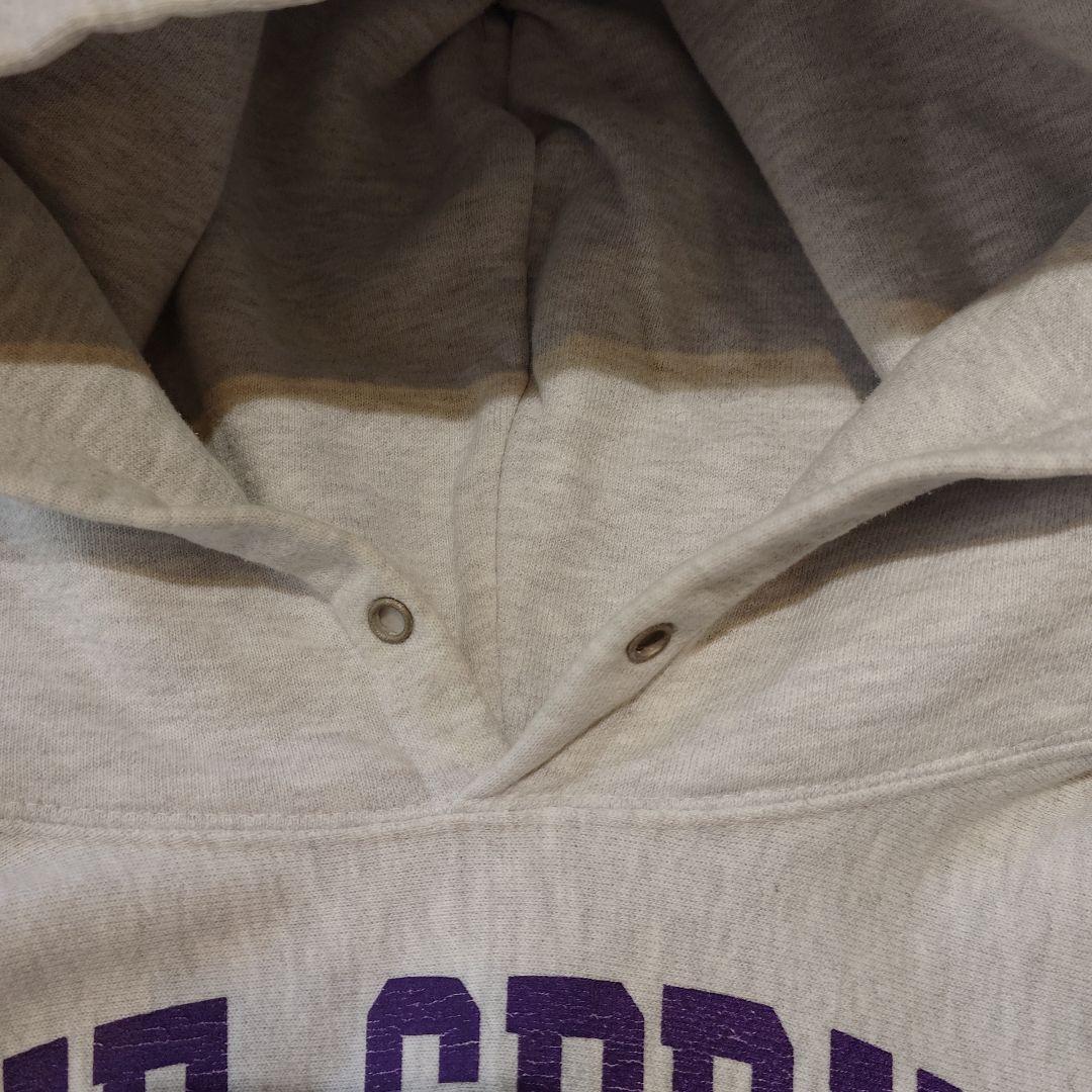 Champion Reverse weave parka XL 3段プリント　wingfoot