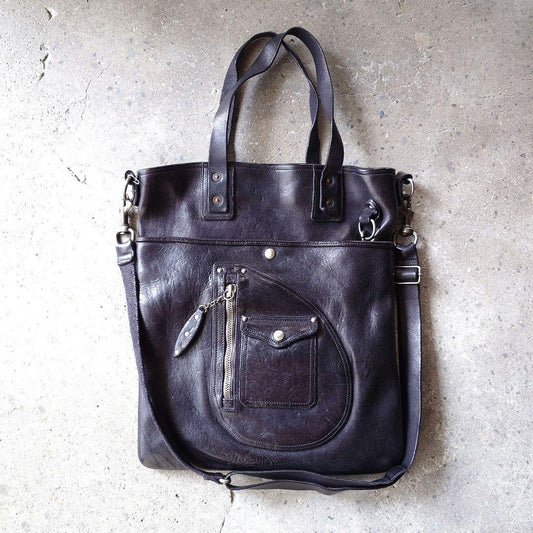 POLO RALPHLAUREN　Leather riders bag D pocket ポロラルフローレン　レザーライダースバッグ