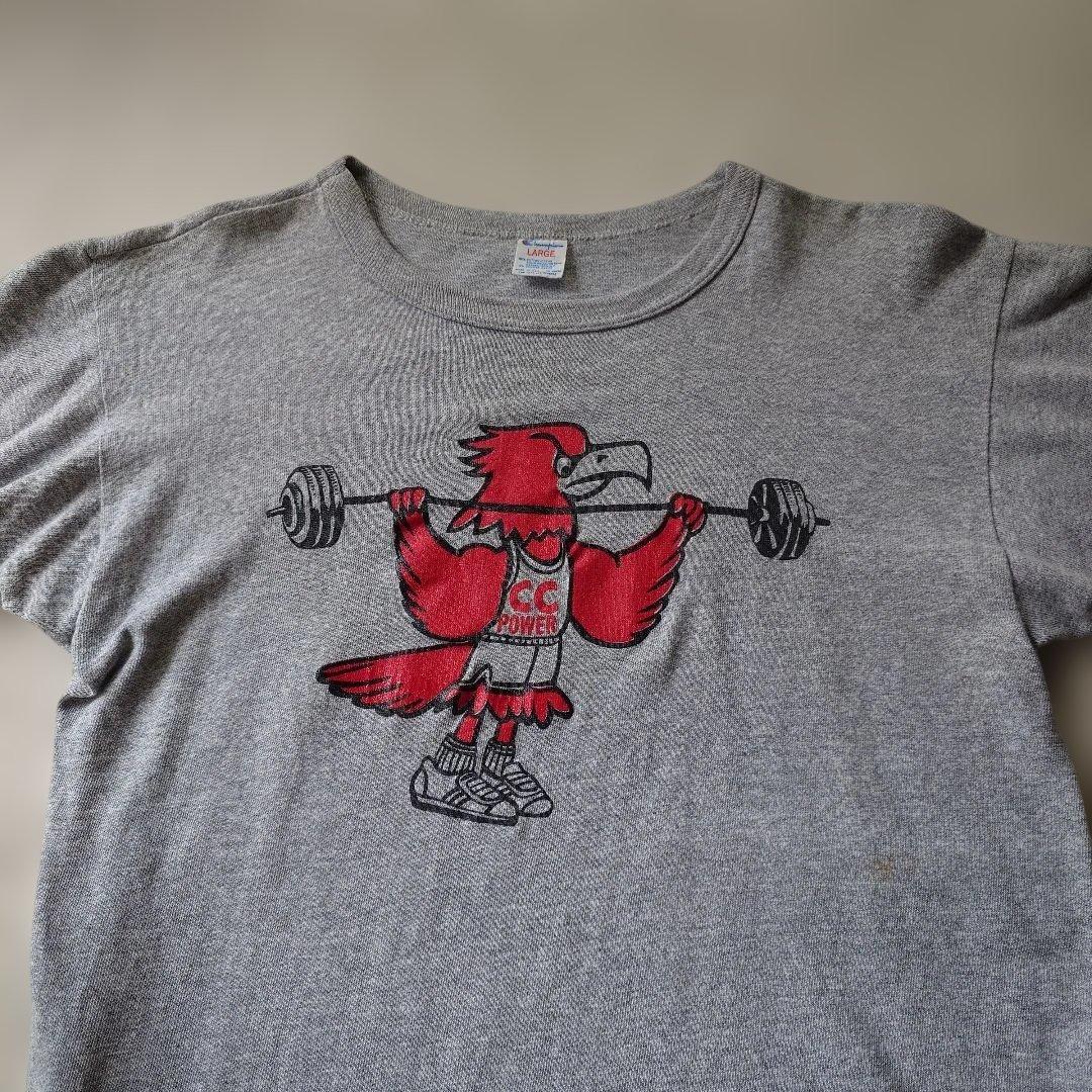 80s Champion trico tag bird tee L