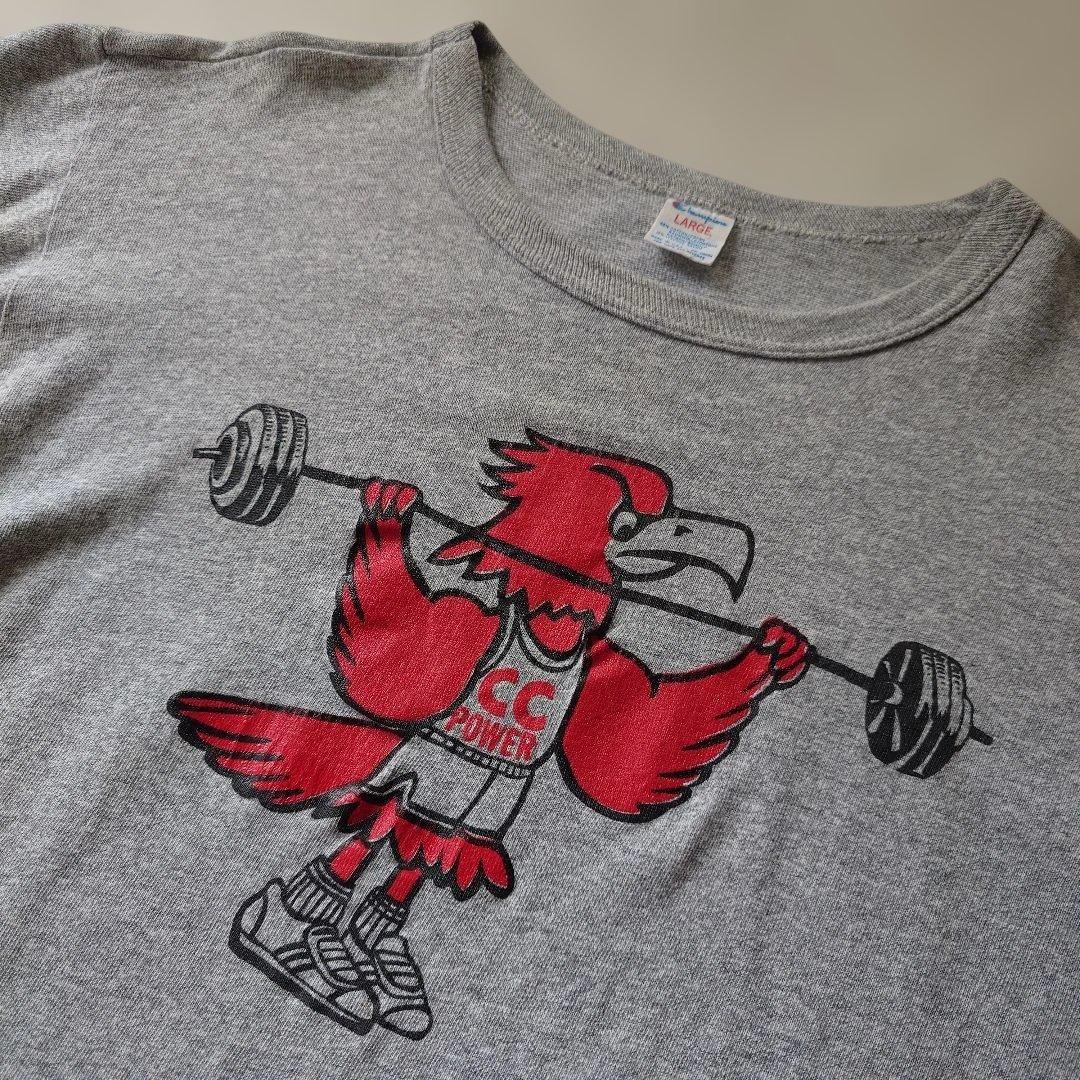 80s Champion trico tag bird tee L