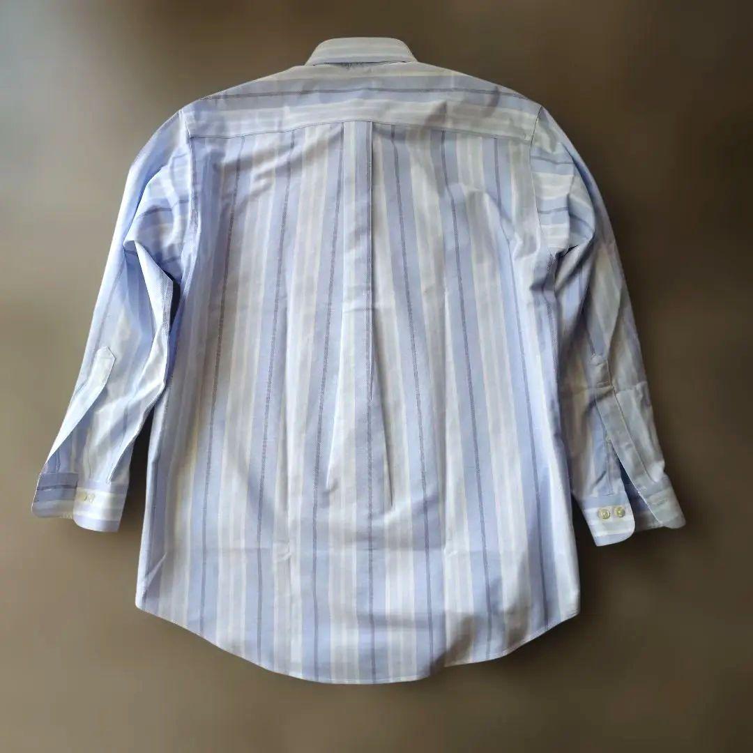 346 Brooksbrothers stripw shirts M