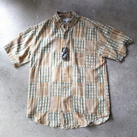 GOOUCH deadstock ss silk shirts S