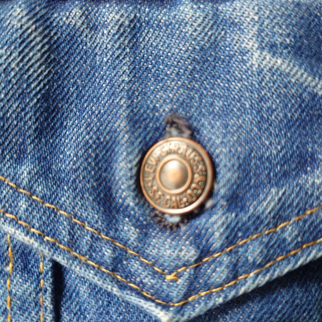 levis70505 denim jacket ４th USA sz40