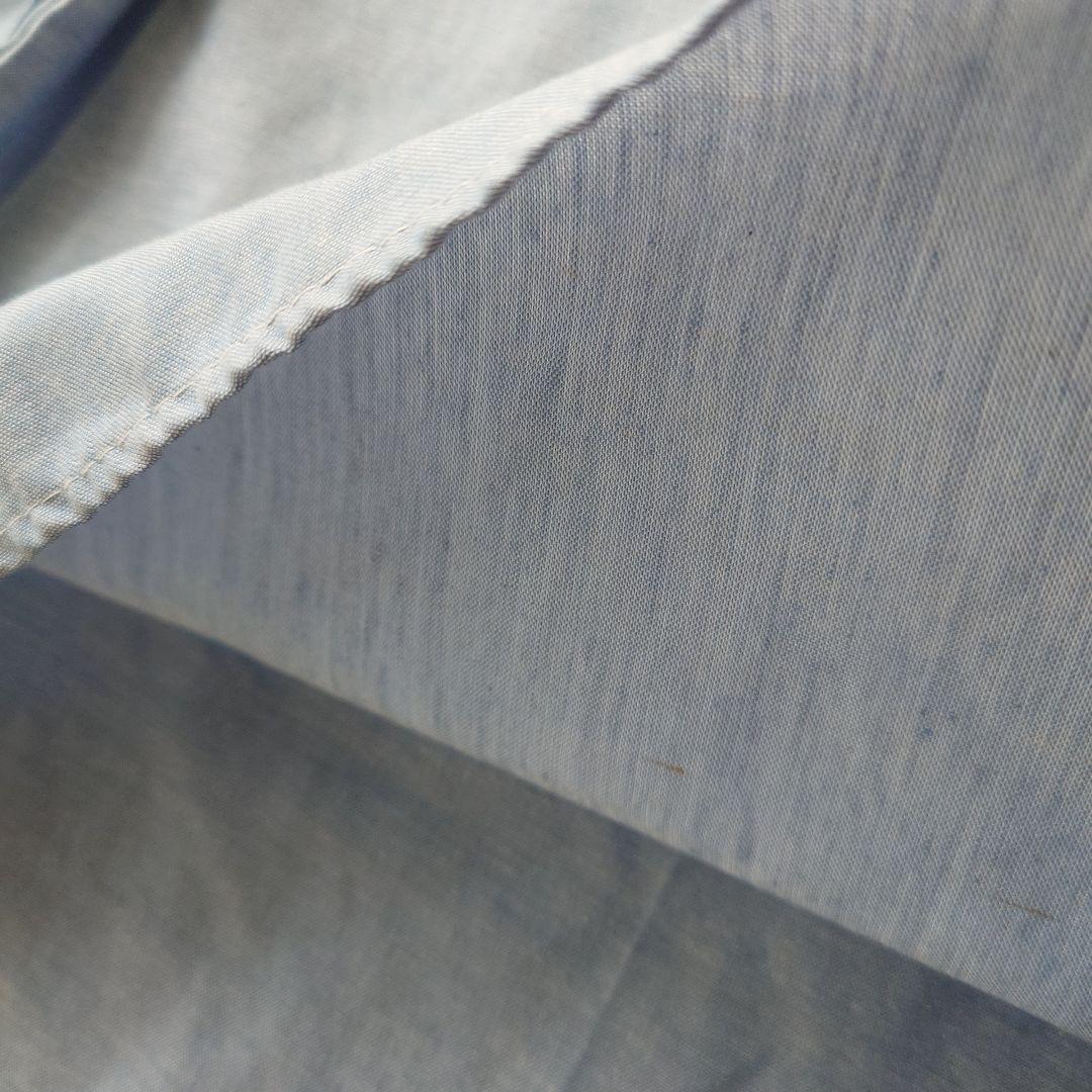 80s DEADSTOCK BIGBEN chambray shirts XL