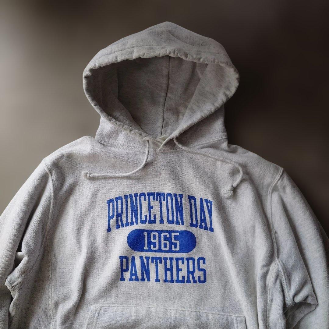 00s champion reverse weave sweat parka grey M