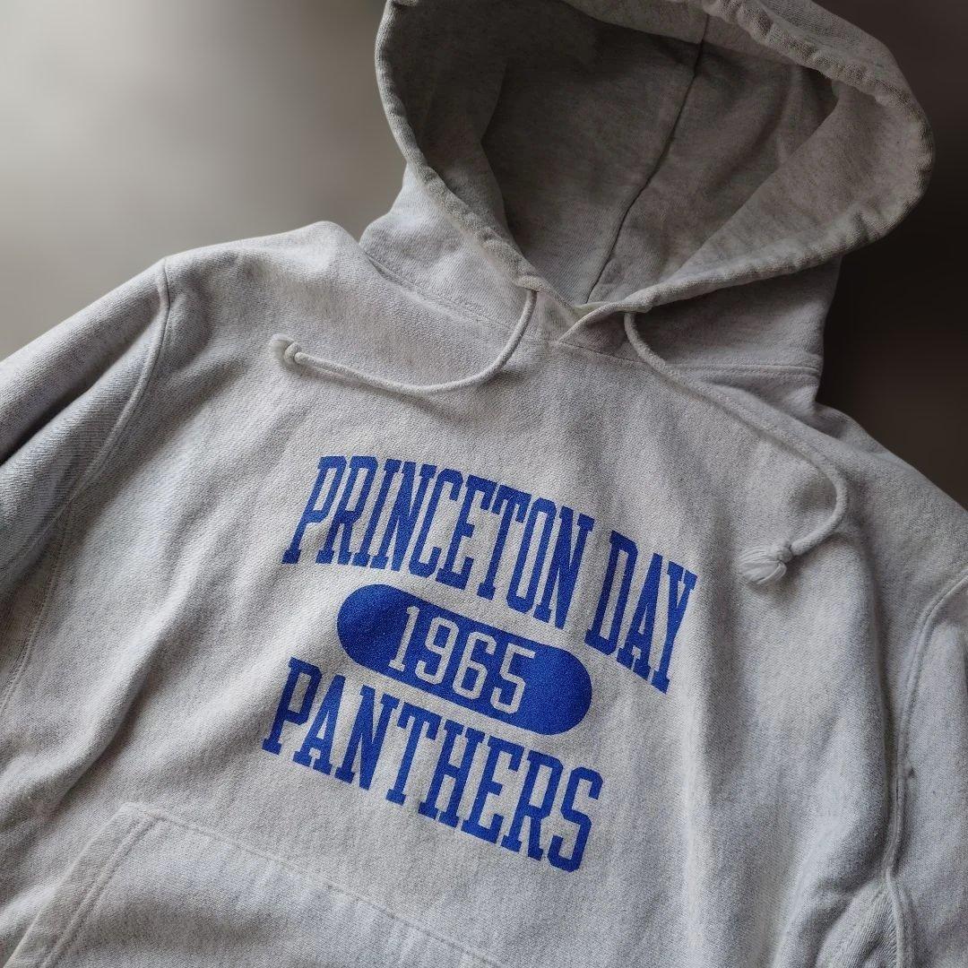 00s champion reverse weave sweat parka grey M