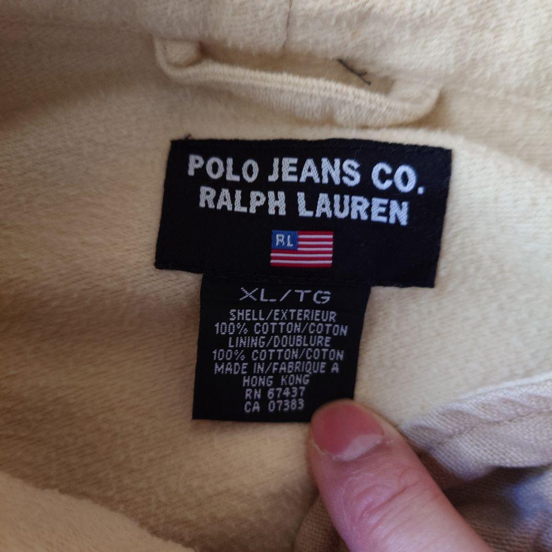 POLOJEANS fireman bench coat stencil print