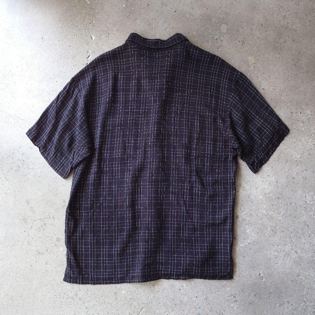 ARROW rayon open collar shirts L