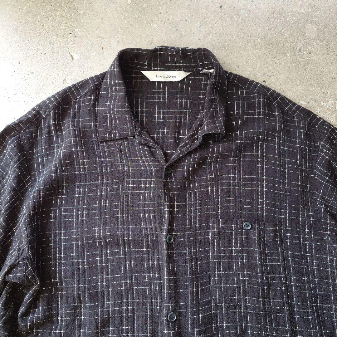 ARROW rayon open collar shirts L