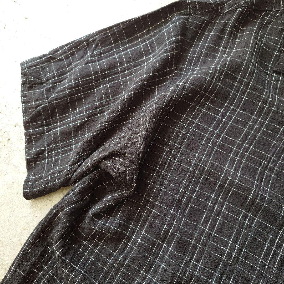 ARROW rayon open collar shirts L