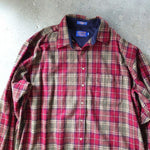 画像をギャラリービューアに読み込む, pendlton wool check shirts ペンドルトン　チエック　ウールシャツ　XXL
