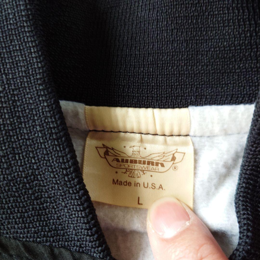 90s flight graphic blouson L USA