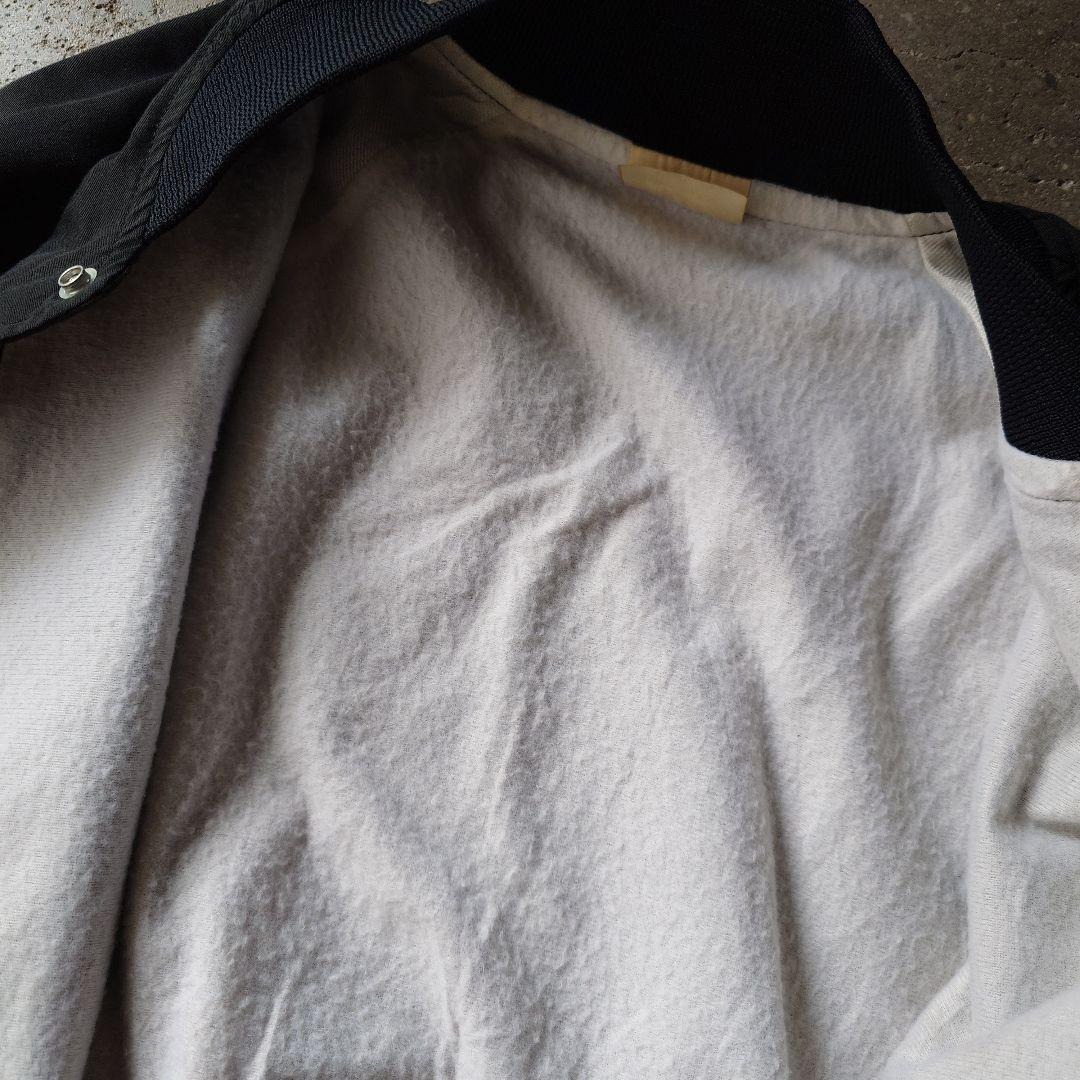 90s flight graphic blouson L USA