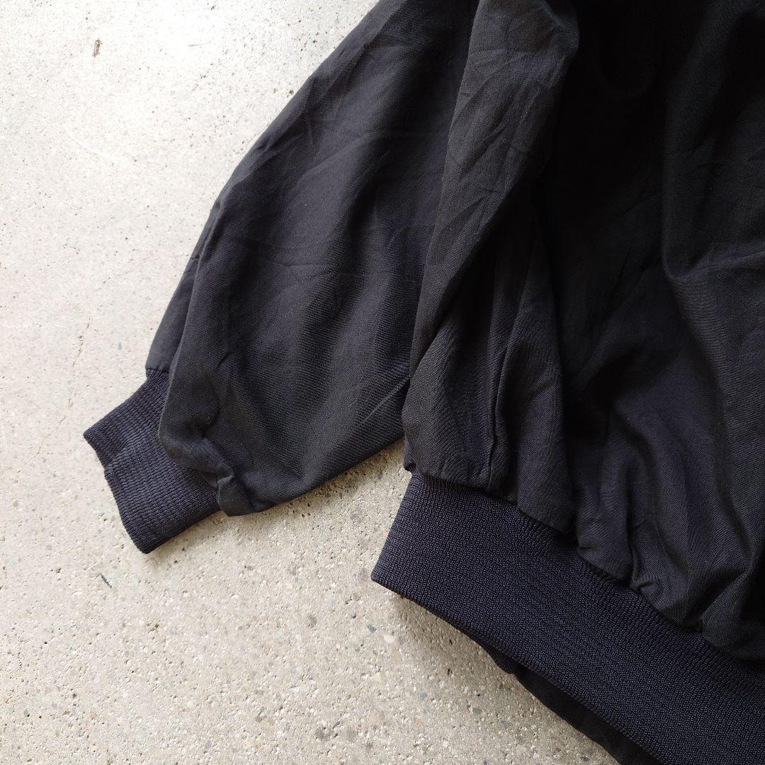 90s flight graphic blouson L USA