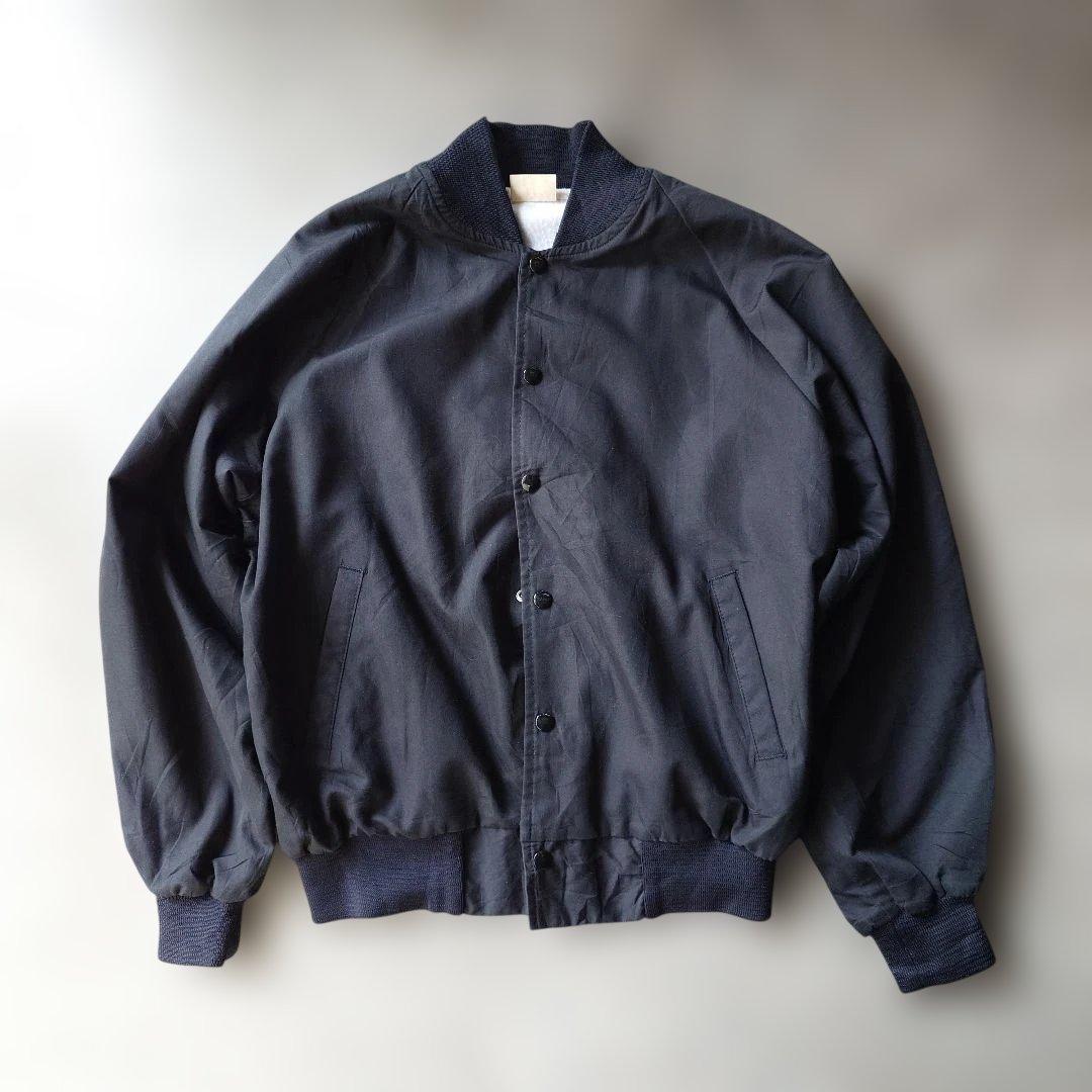 90s flight graphic blouson L USA