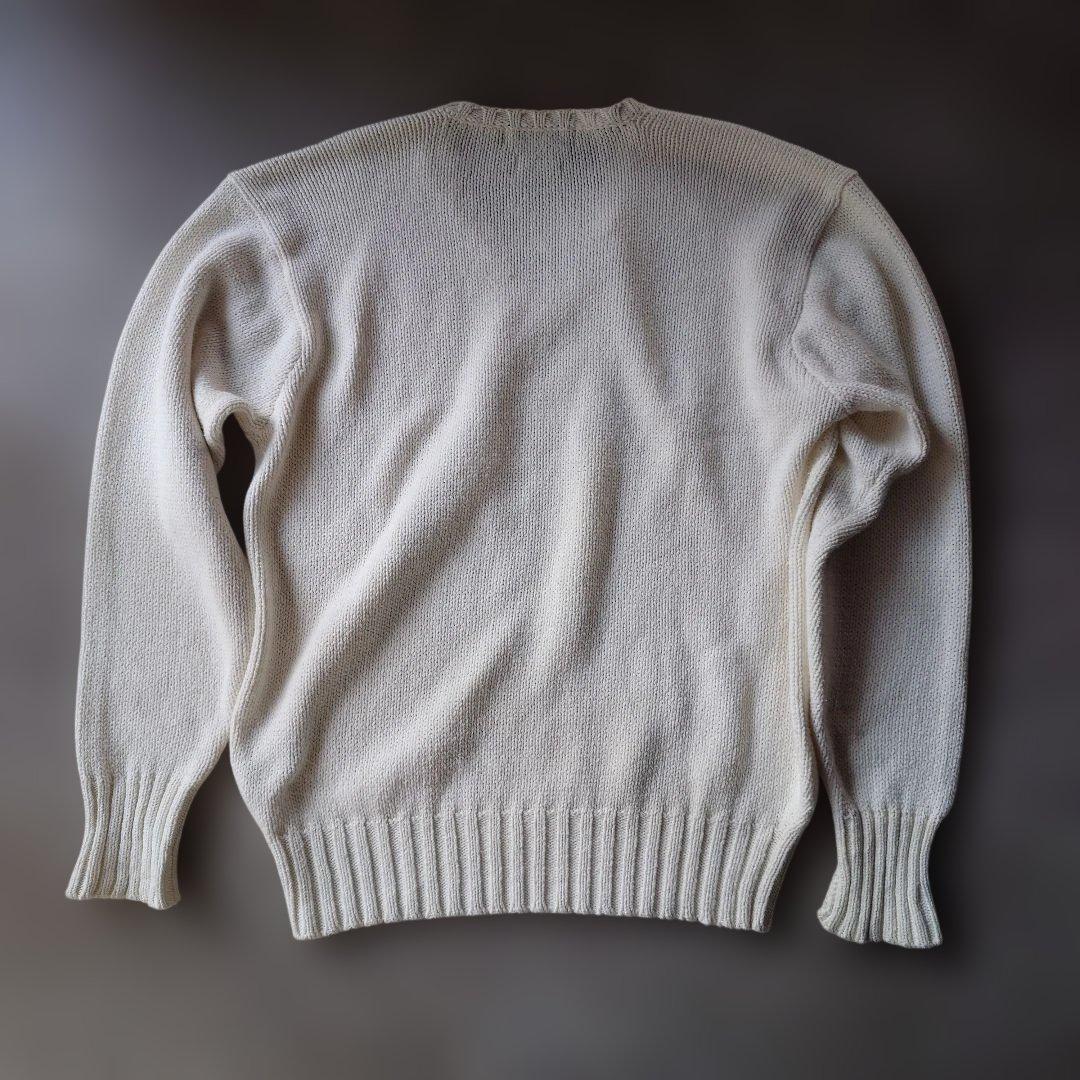 90s poloralphlauren cotton knit S
