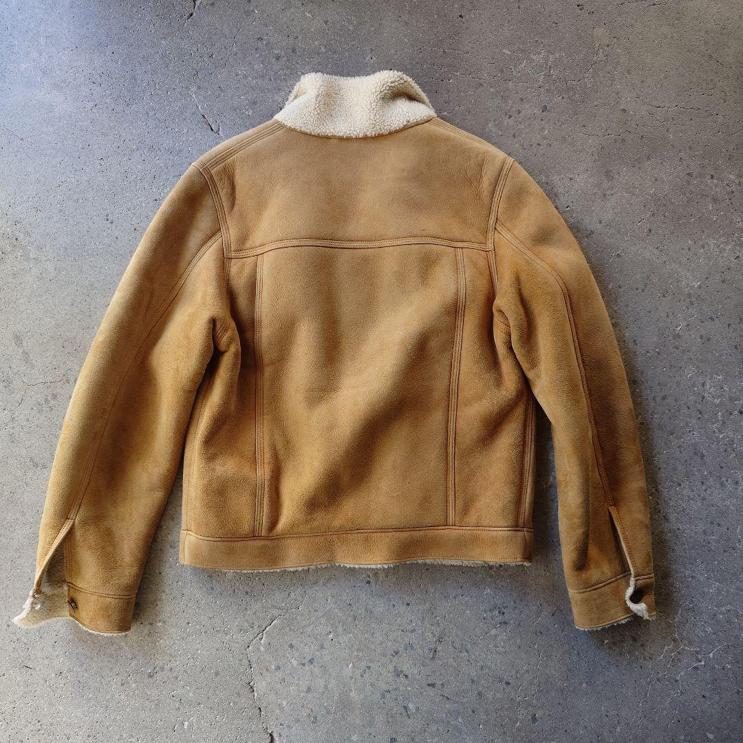 poloralphlauren 90s women sheepskin jacket 150