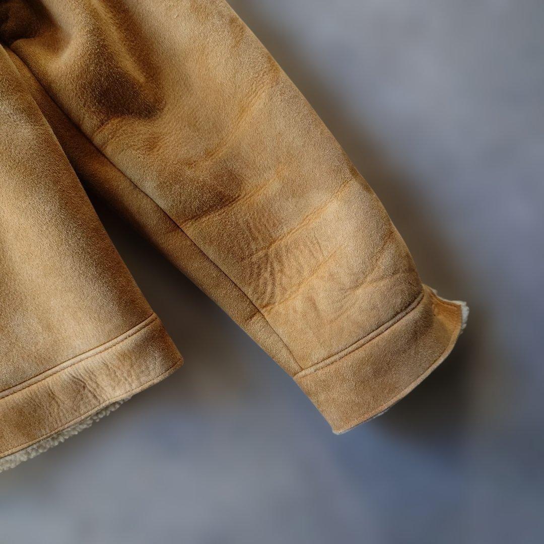 poloralphlauren 90s women sheepskin jacket 150