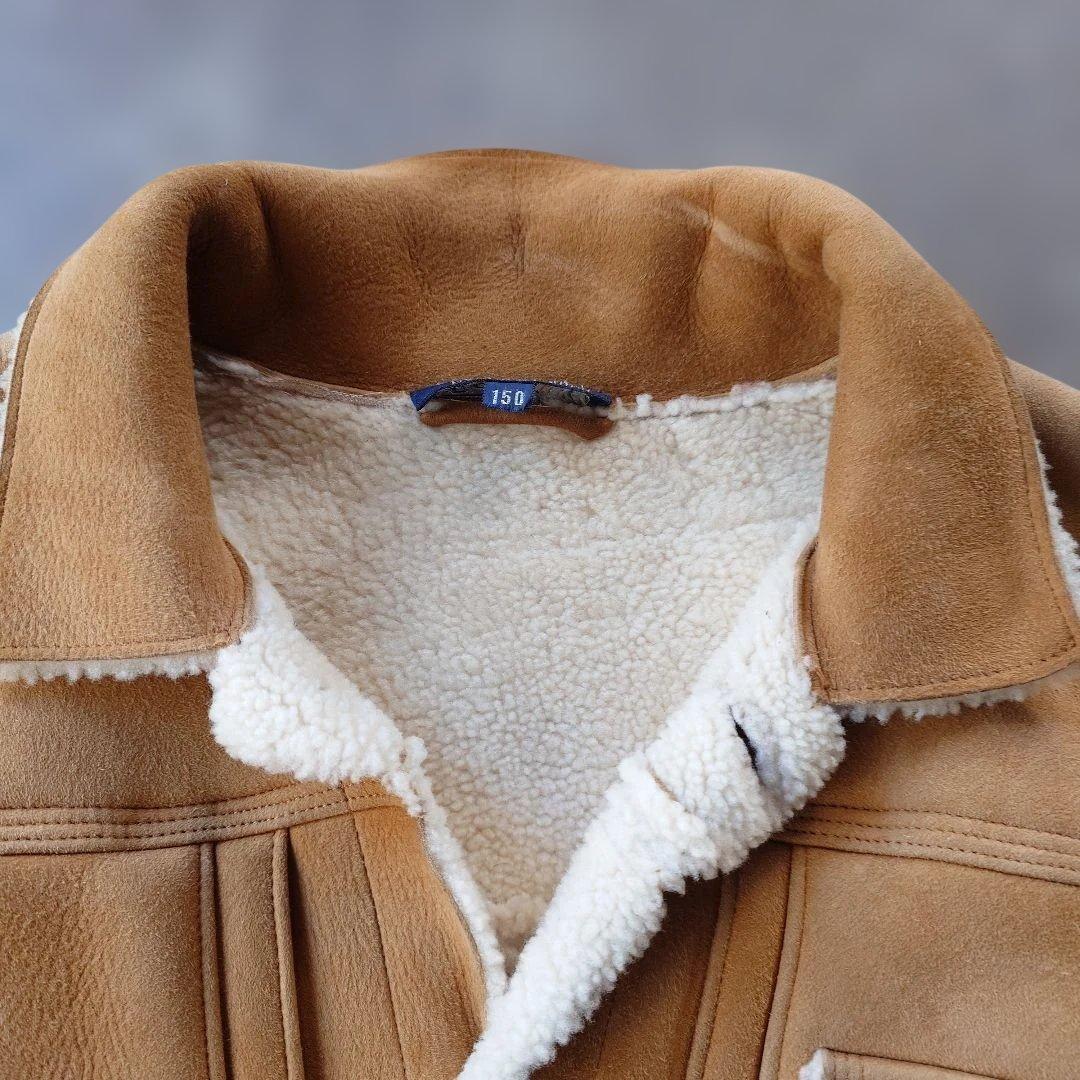 poloralphlauren 90s women sheepskin jacket 150
