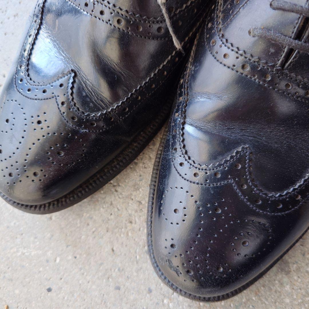 BENSO HARVEY wingtip　shoes 91/2inch 27.5cm チェコ製