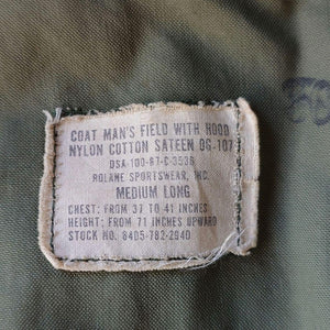 M65　field jacket M-L ジャケット 2nd アルミジップ　M
