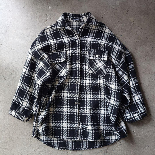 used cotton shirts check jacket