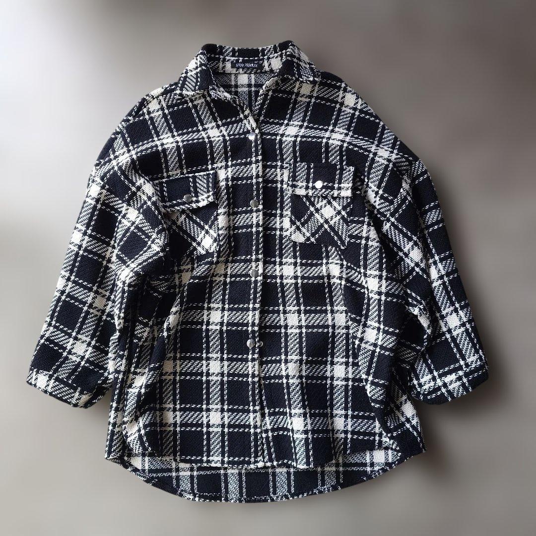 used cotton shirts check jacket
