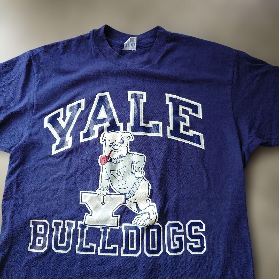 90s Trico Champion YALE print tee L – ALLTHAT