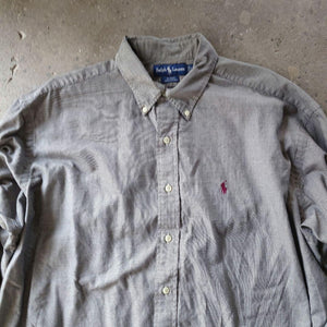 Poloralphlauren ghuimgum check shirts BLAKE XL ポロラルフローレン　ギンガムチエック　ボタンダウンシャツ　