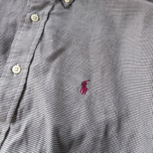 Poloralphlauren ghuimgum check shirts BLAKE XL ポロラルフローレン　ギンガムチエック　ボタンダウンシャツ　