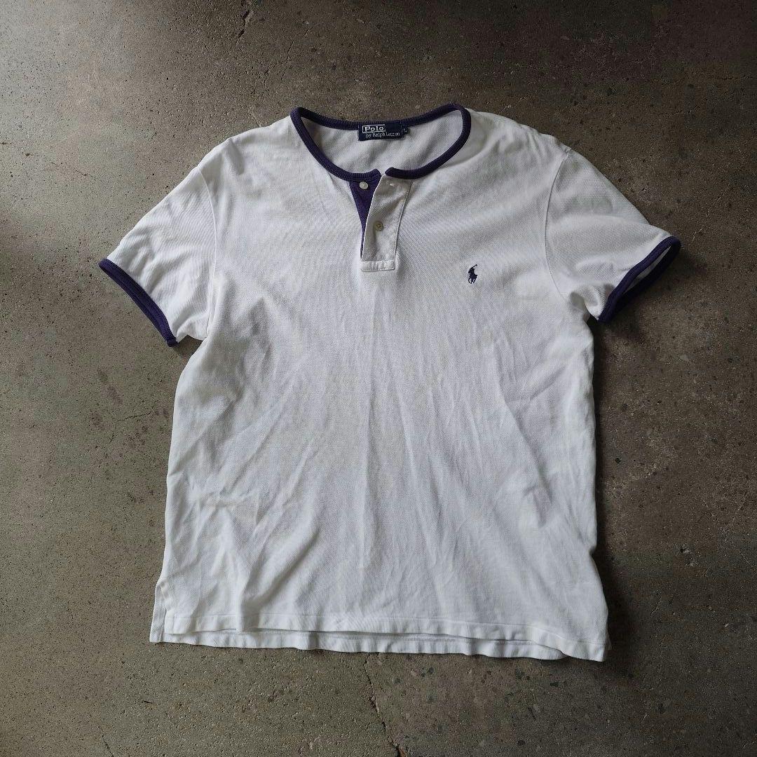 Poloralphlauren henley tee L