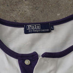 画像をギャラリービューアに読み込む, Poloralphlauren henley tee L
