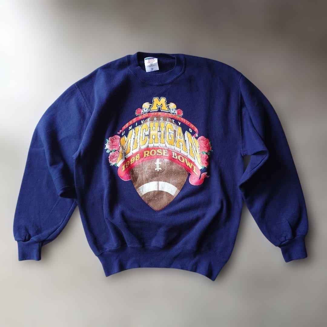 98年rosebowl NFL MICHIGAN sweat M
