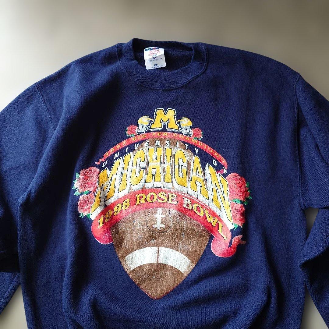 98年rosebowl NFL MICHIGAN sweat M
