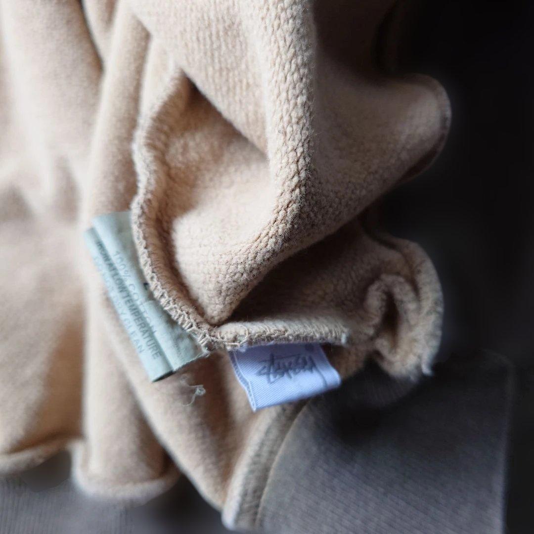 STUSSY checker flag sweat L