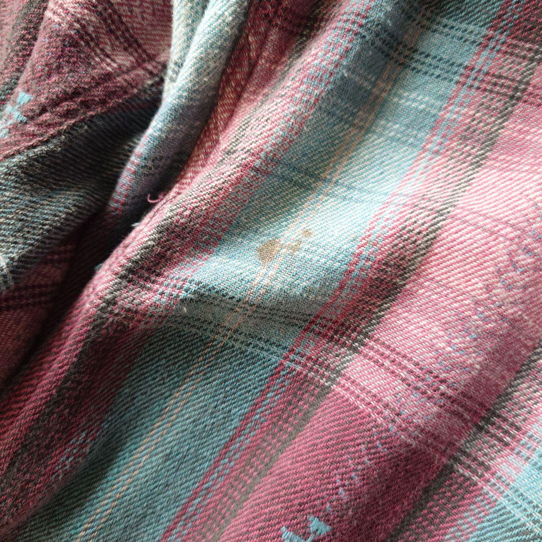 TT&CO ombre check shirts L