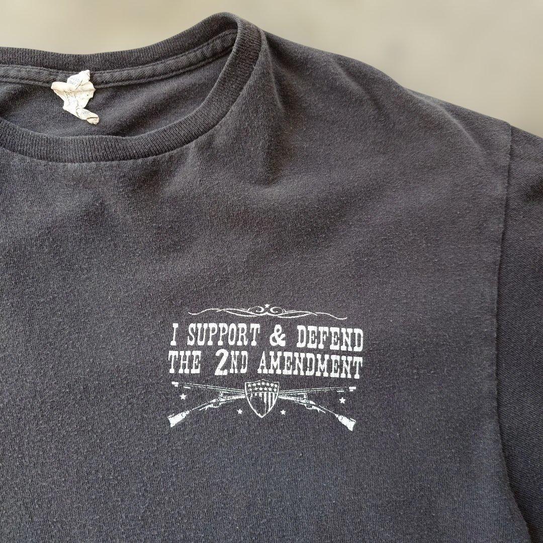 vintage EAGLE print tee L